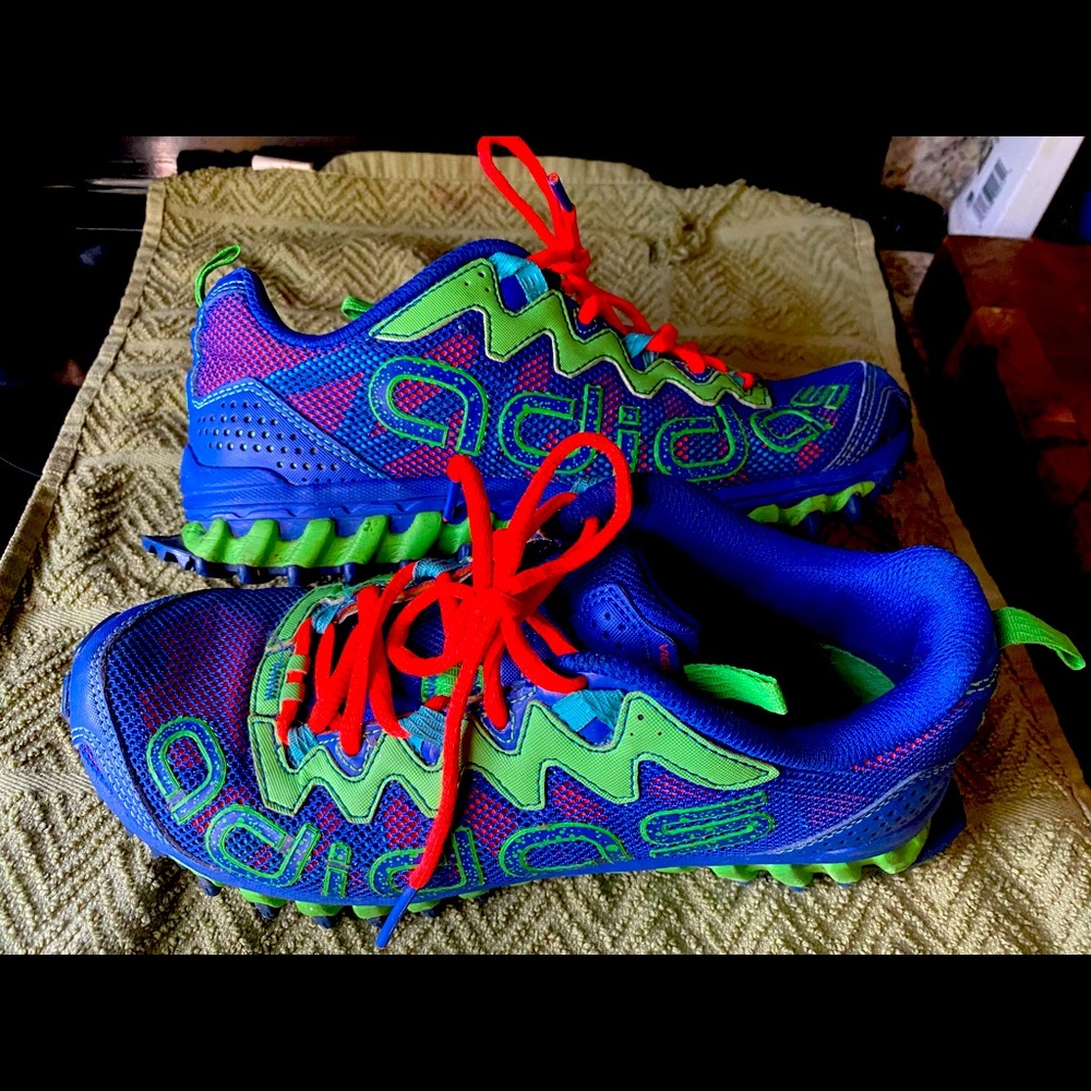 Adidas Vigor TR, size 7 , blue, green, orange